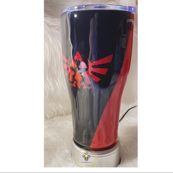 Zelda  Game Inspired  Stainless Steel Double Wall 30oz custom tumbler - Picture 3 of 10
